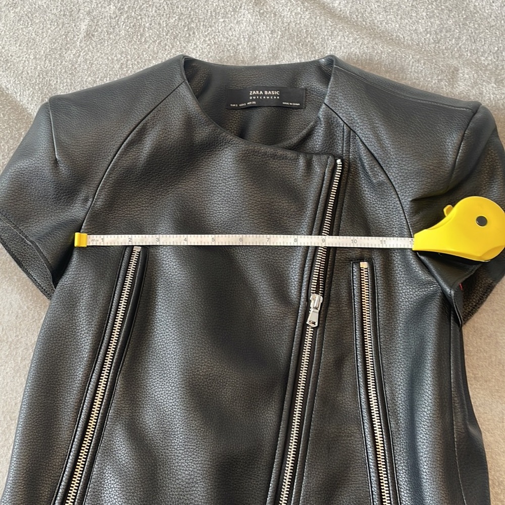 Zara leather jacket - Picture 5 of 6